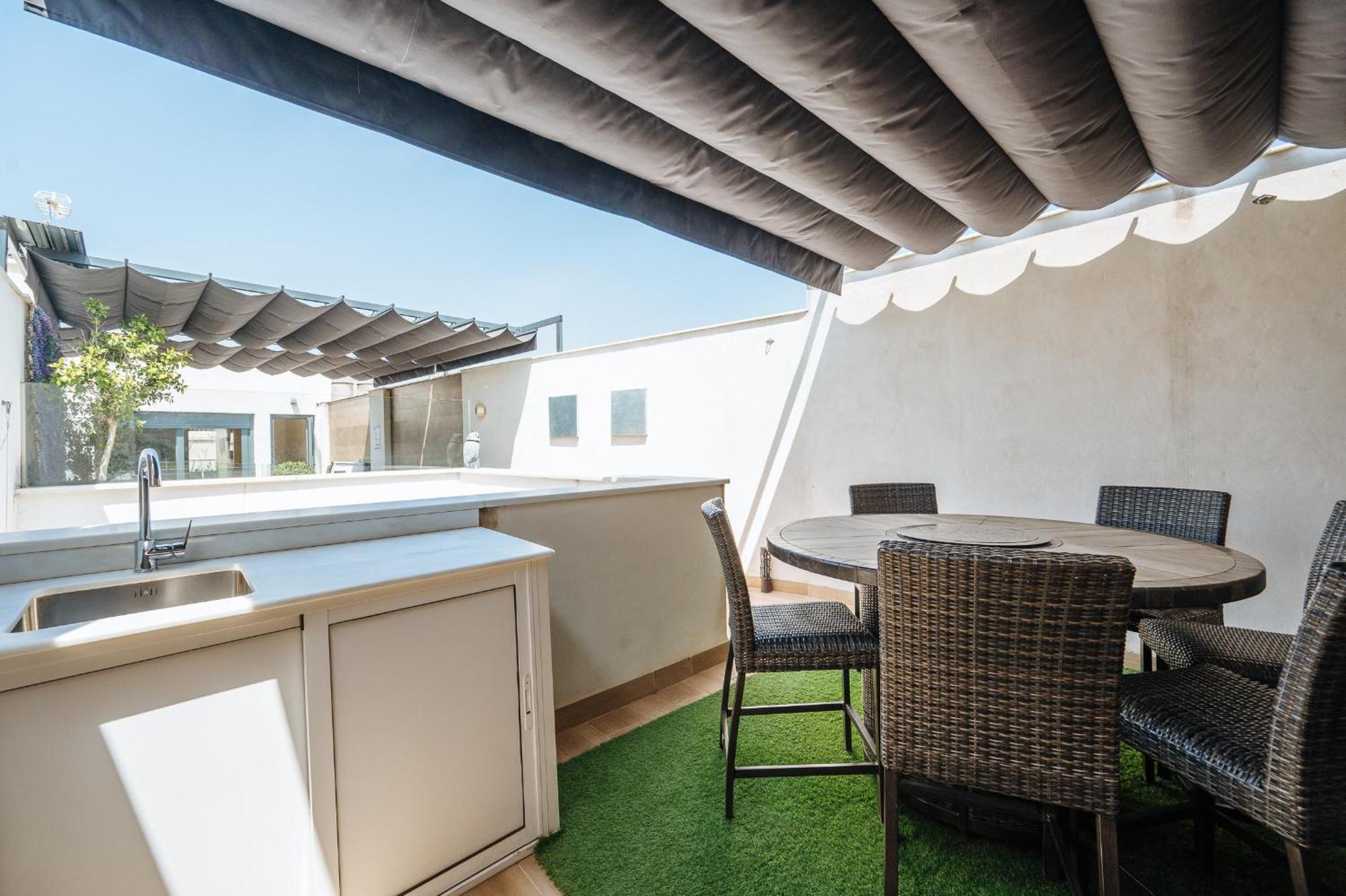 Elegant Duplex 3 Master Bedrooms And Private Sevilla Dış mekan fotoğraf